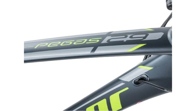 Велосипед AUTHOR Pegas 29" рама L (2022) Серый 9 Велосипед AUTHOR Pegas 29" рама L (2022) Серый 9