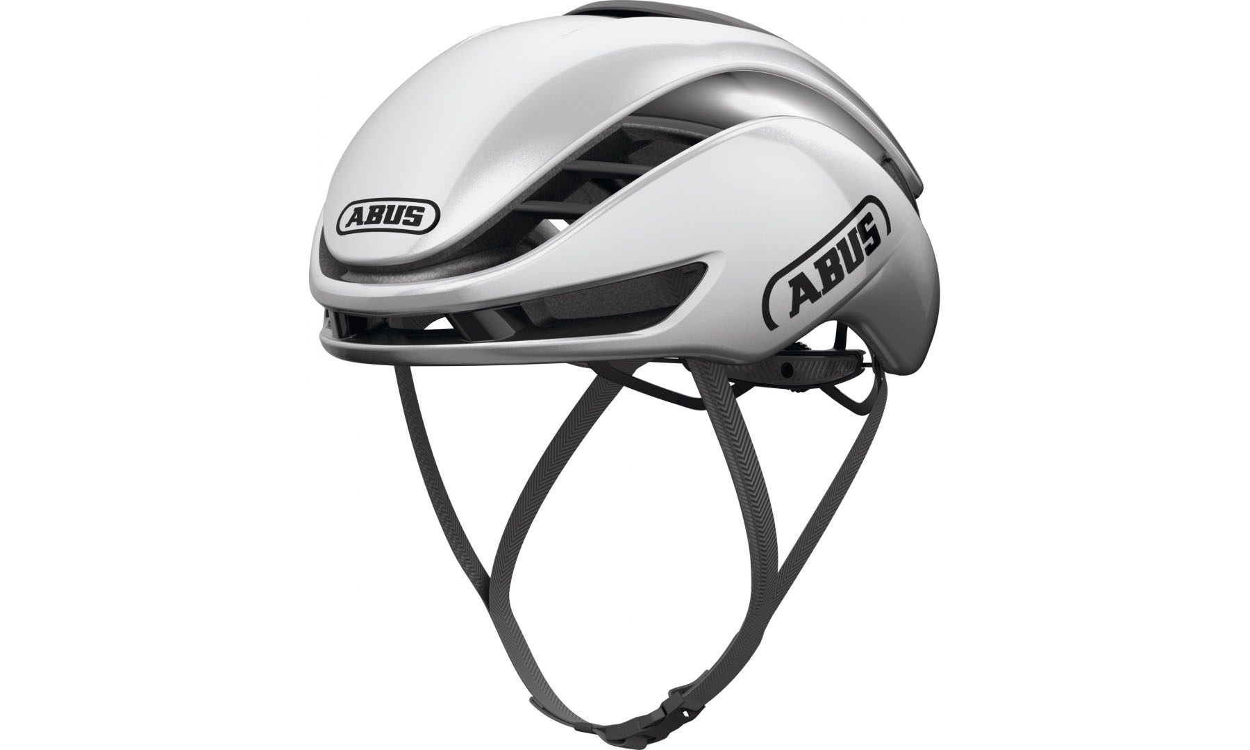 Велошлем спортивный ABUS GAMECHANGER 2.0 gleam silver, размер M (54-58 см), серебристый 6