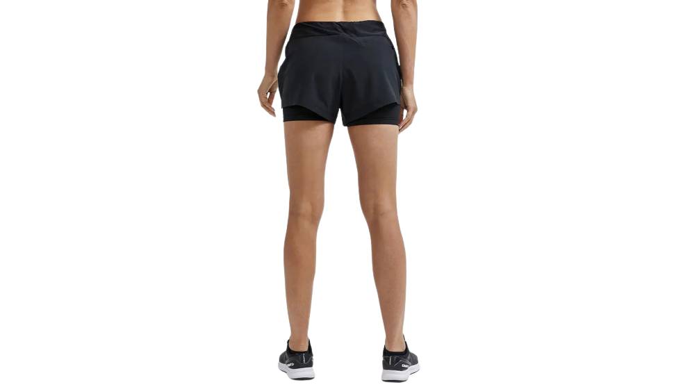 Велошорты Craft ADV Essence 2-in-1 Shorts женские, размер S, сезон SS 22, черный 3