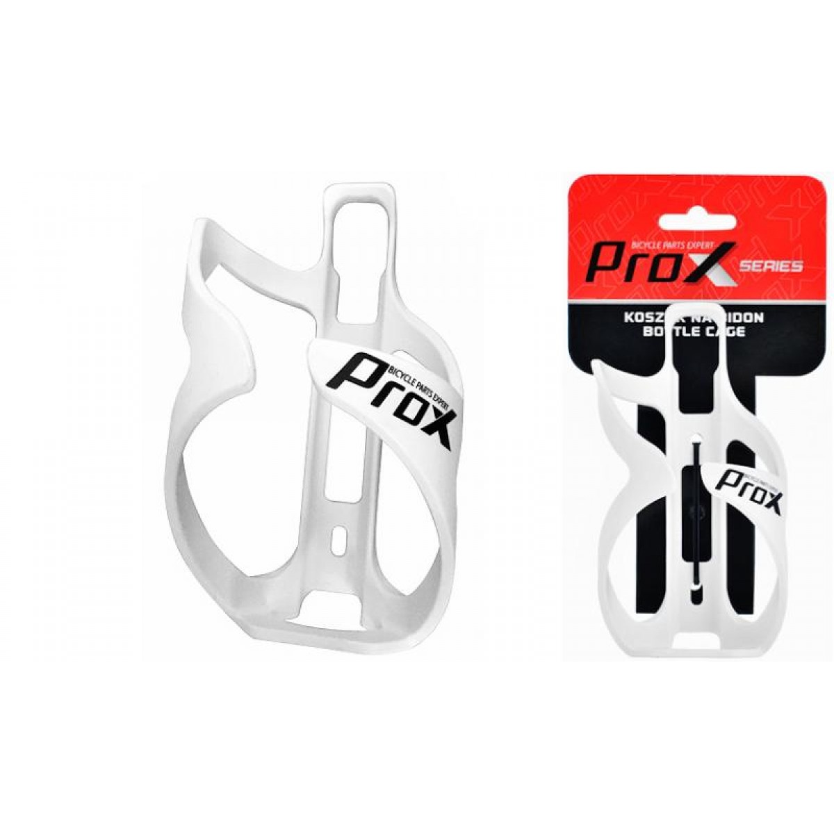 Фляготримач ProX Competition пластиковий Білий 2 Фляготримач ProX Competition пластиковий Білий 2