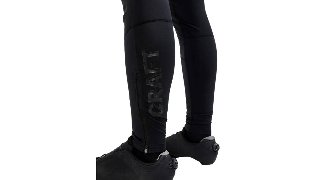 Велоштани Craft Core Bike SubZ Wind Tights чоловічі, розмір XXL, сезон AW 23, чорний 4