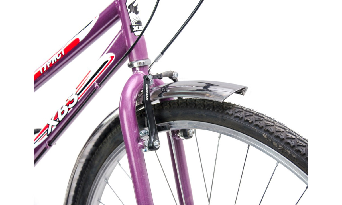 Фотографія Велосипед дорожній 28" ХВЗ 283 W планетарка (2020) 2020 Фіолетовий 5
