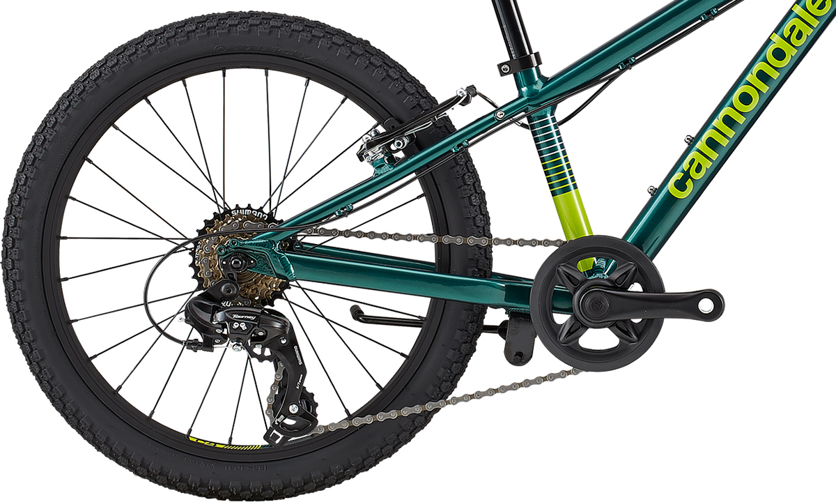 Фотография Велосипед Cannondale TRAIL BOYS OS 20" 2021 Зеленый 2