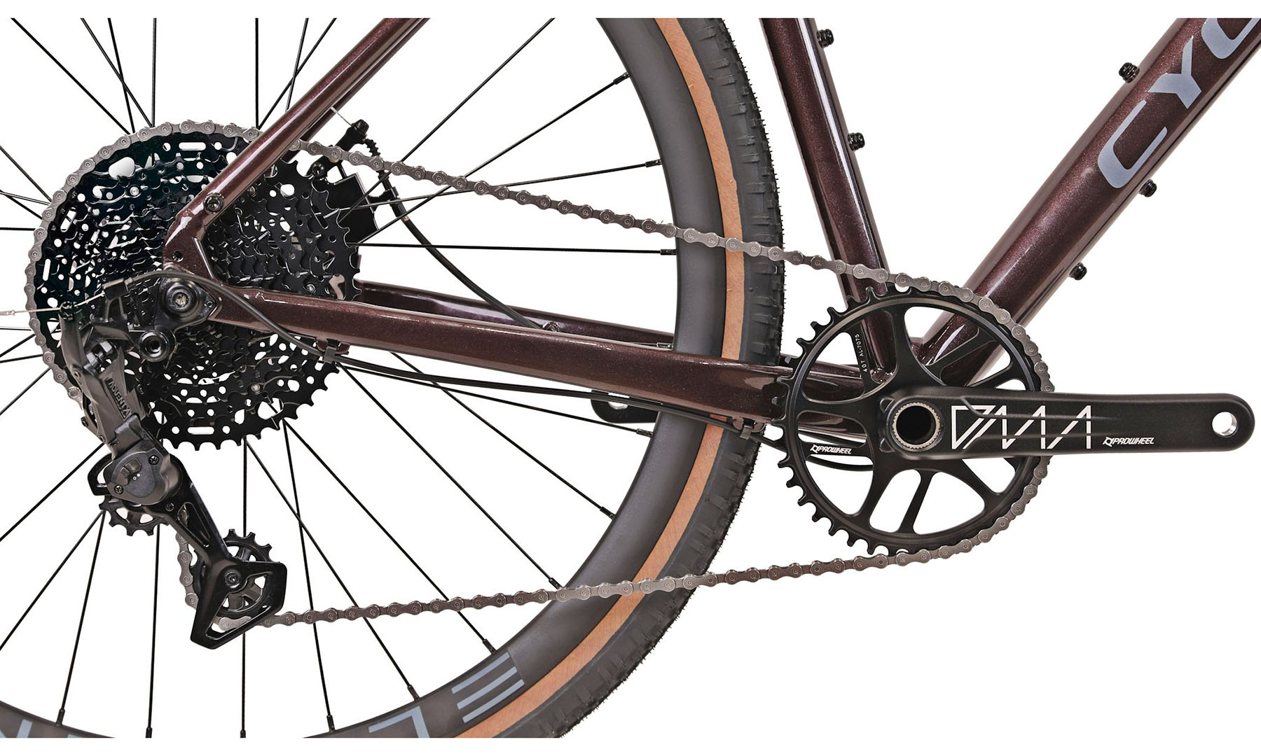 Фотографія Велосипед Cyclone GTX 700c розмір рами 56 см 2024 Фіолетовий 3