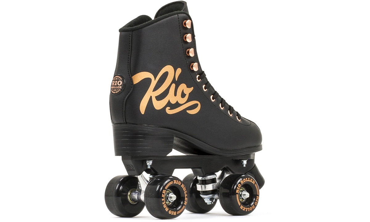 Ролики квады Rio Roller ROSE, размер 39,5, Черный 4