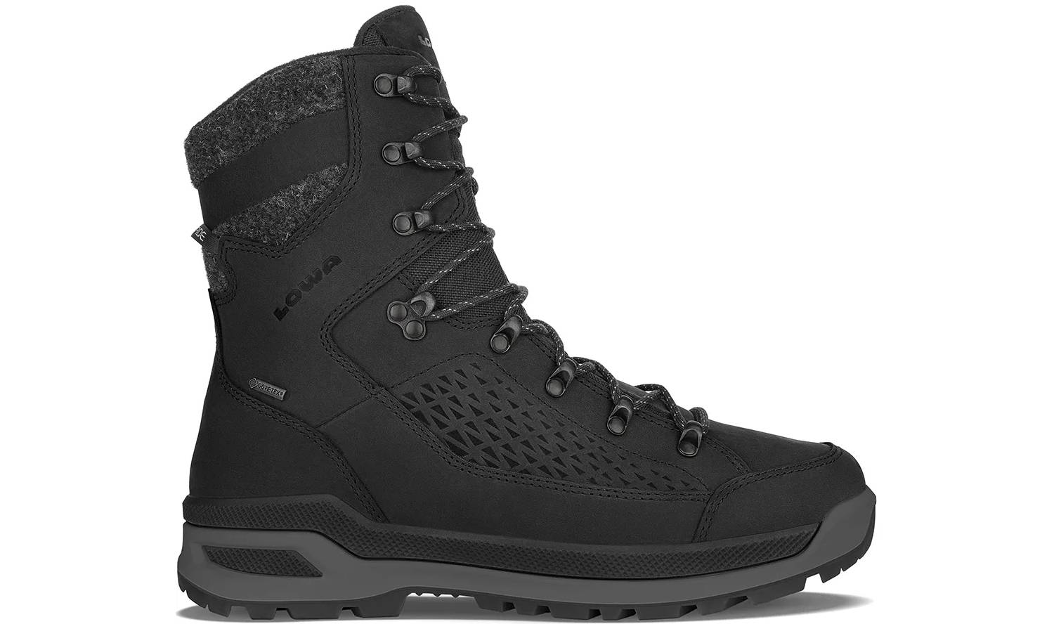 Фотография Ботинки мужские LOWA Renegade Evo Ice GTX black размер 42.5 