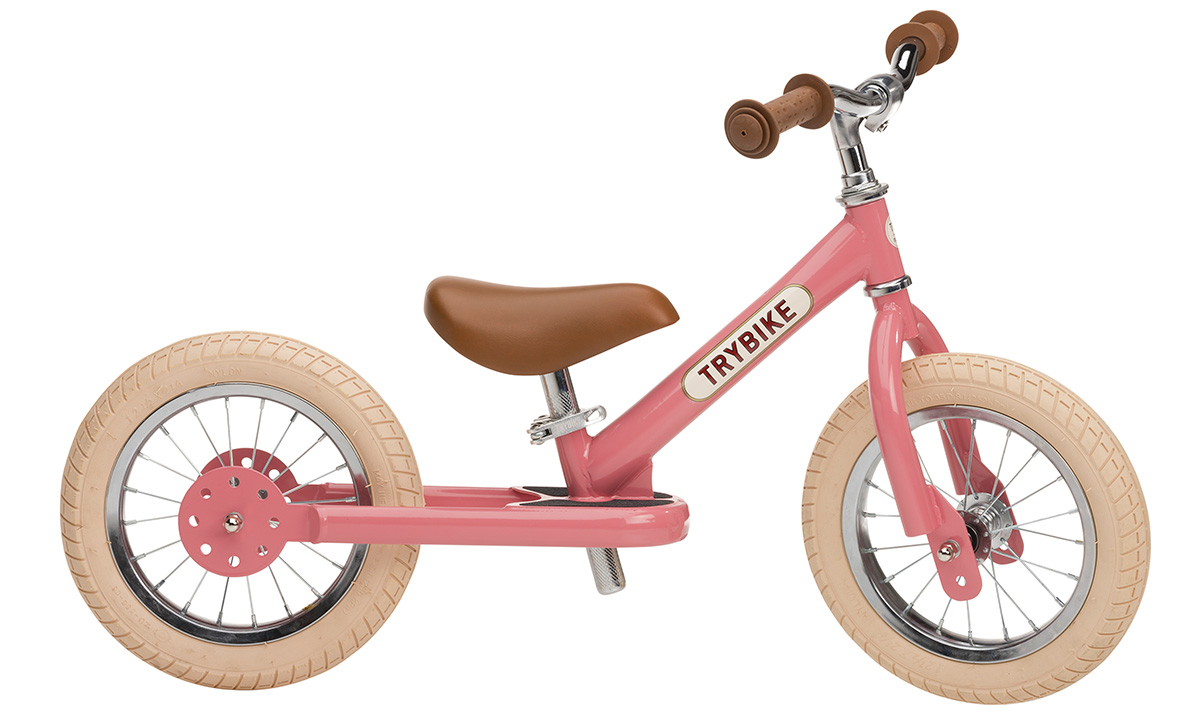 Беговел Trybike  Розовый 3