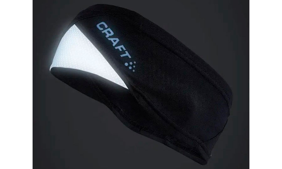 Пов'язка Craft ADV LUMEN FLEECE HEADBAND, розмір L/XL, сезон AW 22 чорний 3
