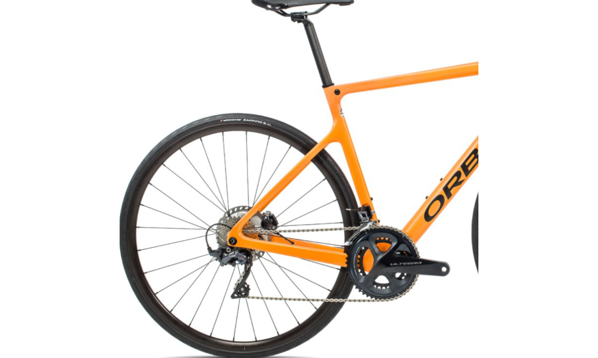 Фотография Велосипед Orbea Orca M20 28" размер M/L 2021 Оранжево-черный 4