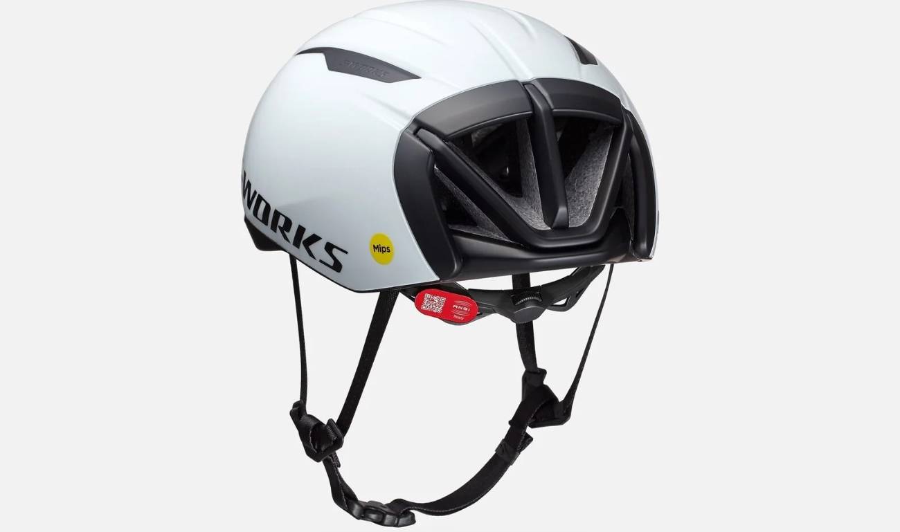 Шоломи Specialized SW EVADE 3 CE розмір S (51-56 см) 2024 білий 5 Шоломи Specialized SW EVADE 3 CE розмір S (51-56 см) 2024 білий 5