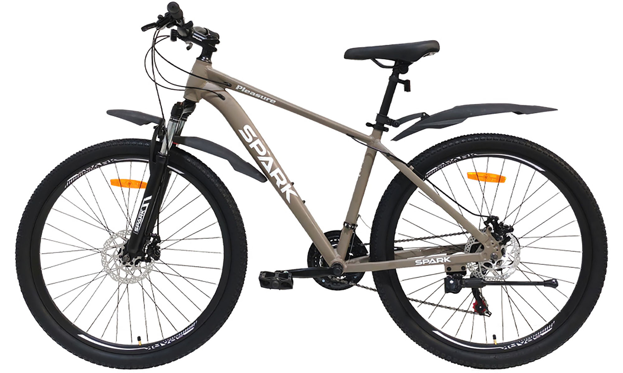 Велосипед SPARK PLEASURE 27,5", размер M, рама 17", 2025, коричневый 3 Велосипед SPARK PLEASURE 27,5", размер M, рама 17", 2025, коричневый 3