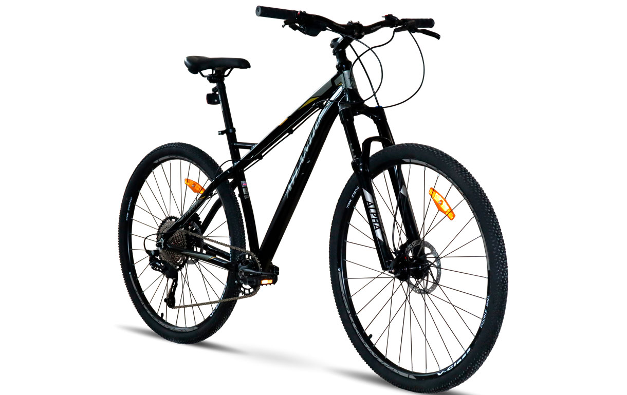 Фотография Велосипед Atlantic Rekon RX Air 27,5" размер М рама 17 2022 Черно-серый 3