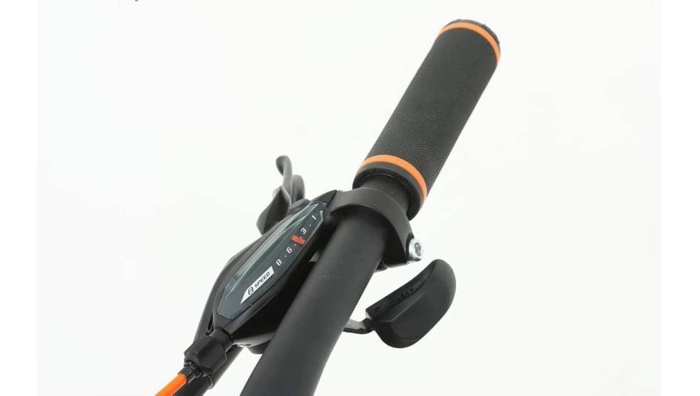 Фотография Велосипед KTM CHICAGO 272 27.5", размер M рама 43см (2022) Черно-оранжевый 3