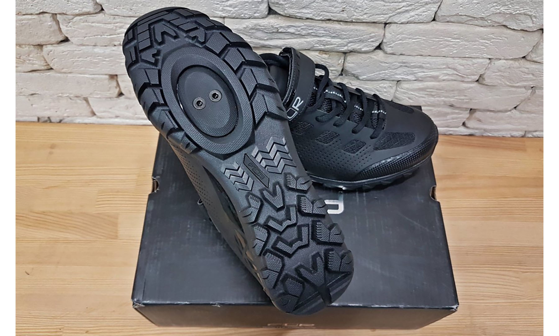 Фотографія Взуття для велосипедів MTB FLR Rexston Black, розмір 40 3