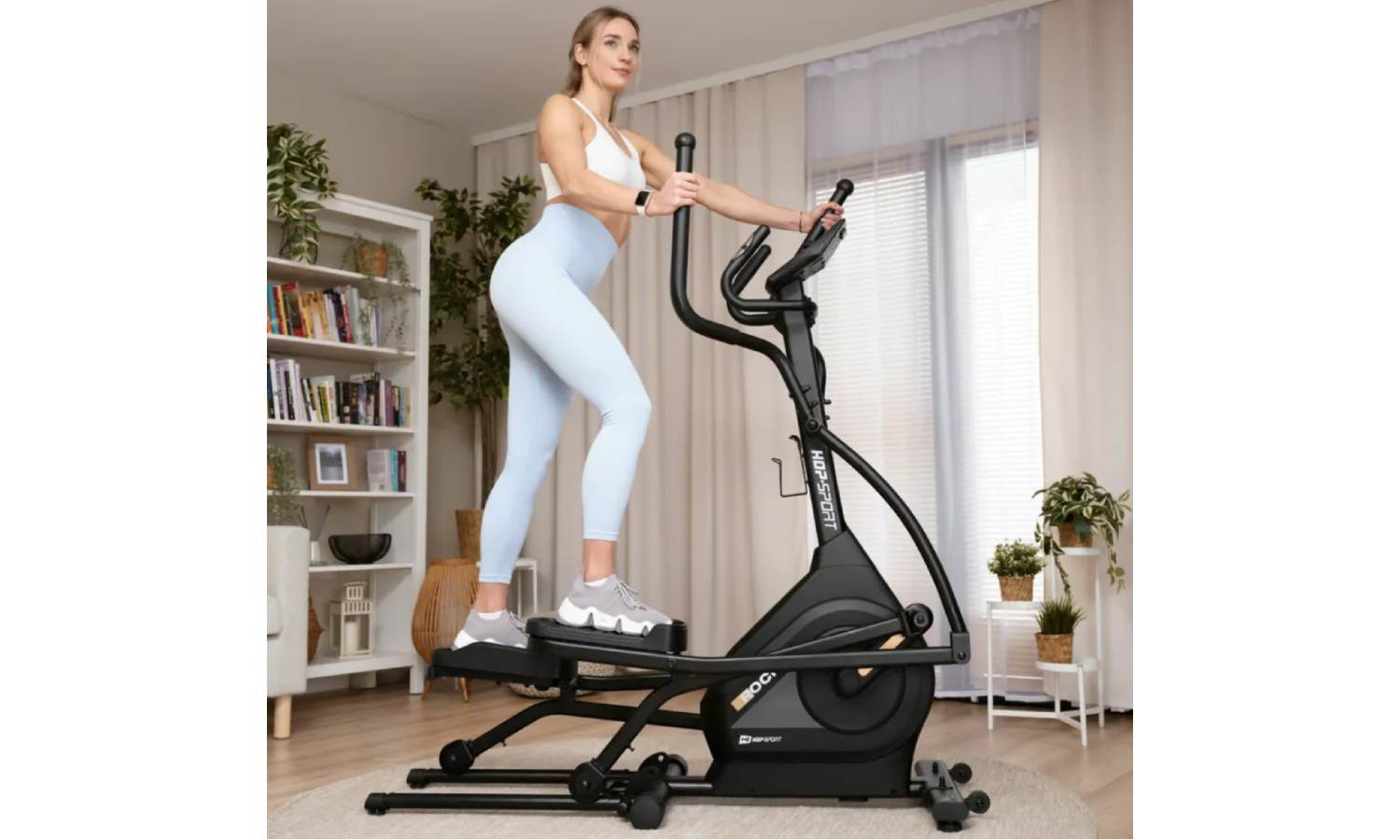 Орбитрек Hop-Sport HS-140CF Rock электромагнитный 14 Орбитрек Hop-Sport HS-140CF Rock электромагнитный 14