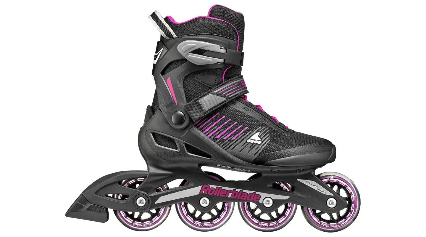 Ролики Rollerblade Zetrablade W black-cyclamen pink 240 4