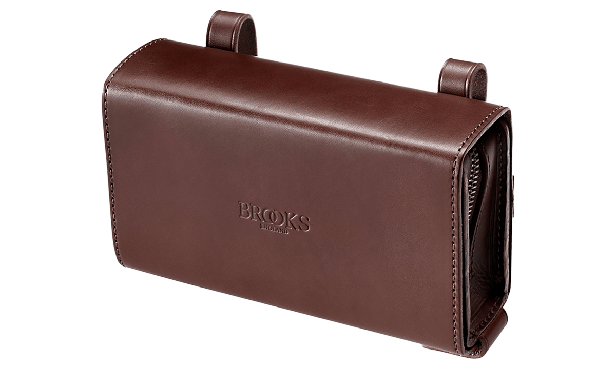 Фотография Сумка подседельная BROOKS D-Shaped Tool Bag, коричневая