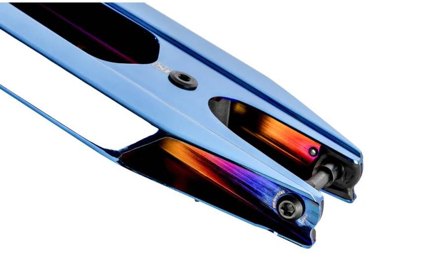 Дека трюкового самокату Ethic DTC Pandemonium V2 Pro 460mm - Blue Chrome 3 Дека трюкового самокату Ethic DTC Pandemonium V2 Pro 460mm - Blue Chrome 3