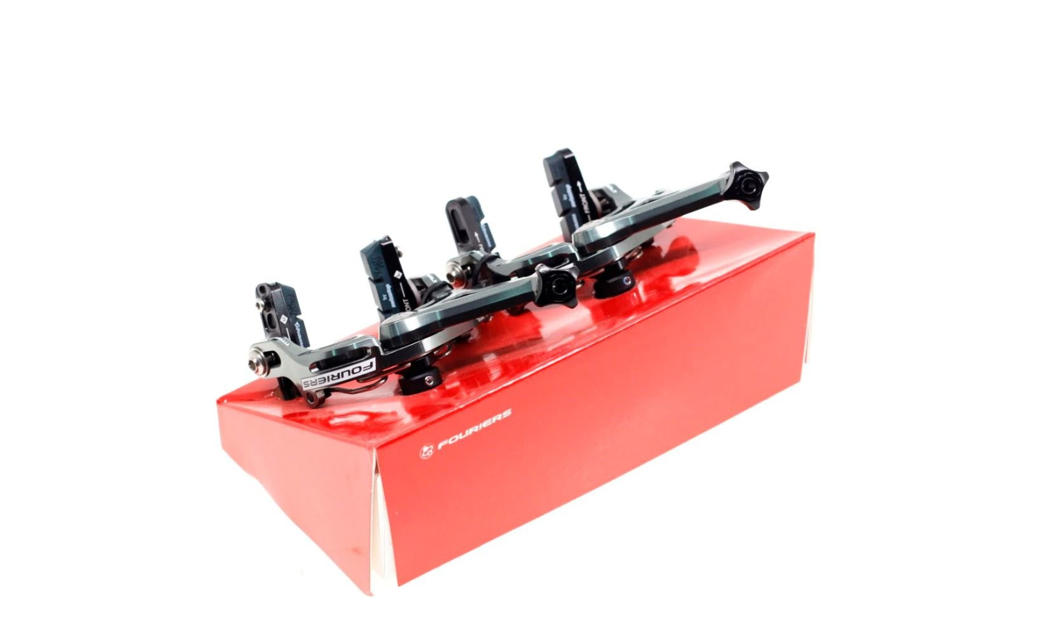 Тормоза Fouriers 3D Forged  пер+задн серый 2