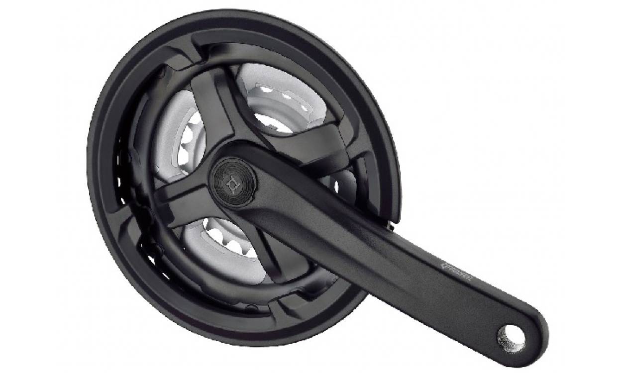 Шатуны Prowheel ТА-СM68 (42-34-24), L-170 мм чорный / серебряный 