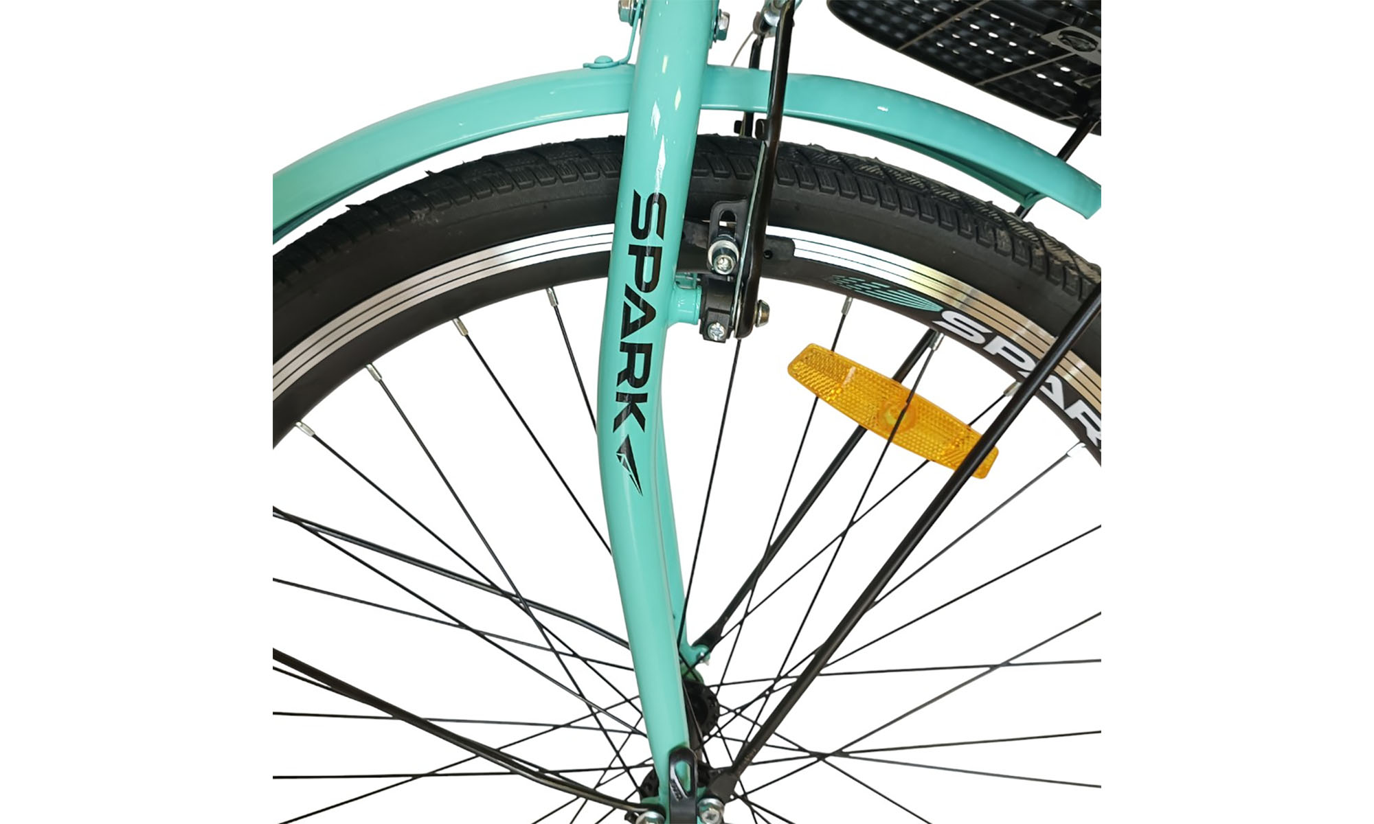 Велосипед SPARK CITY VISTA 26", размер M, рама - 17", год 2026, голубой 3