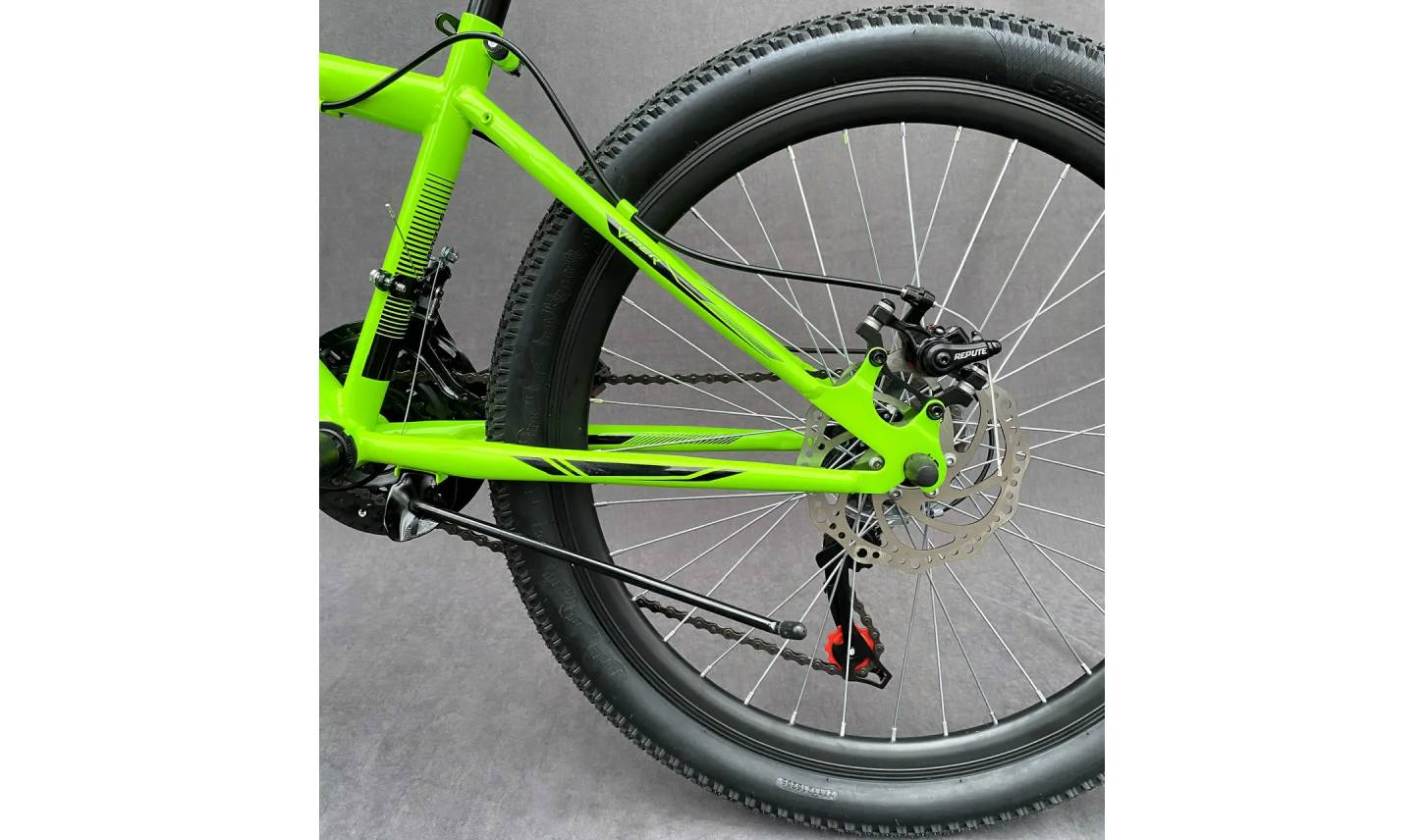 Фотография Велосипед подростковый Viper Forest D 24" размер XXS рама 12,5" 2024 Зелений 2