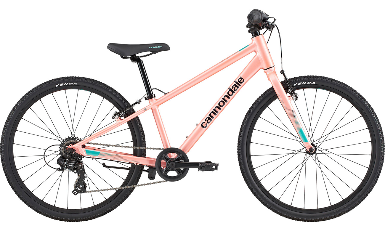 Фотография Велосипед Cannondale QUICK GIRLS OS 24" (2021) 2021 Розовый 4
