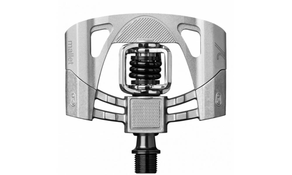 Педалі Crankbrothers MALLET 2, Silver/Black 