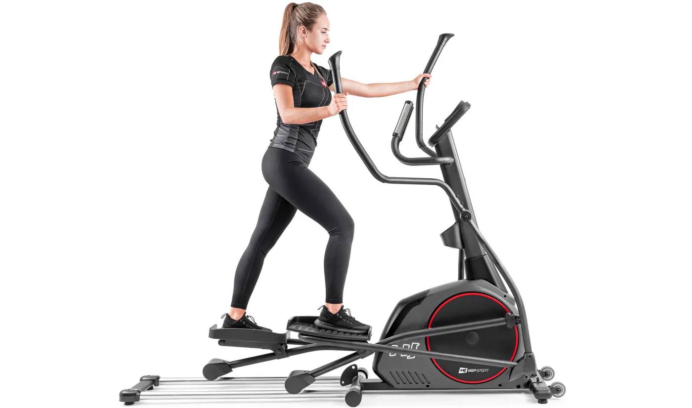 Орбітрек електромагнітний Hop-Sport HS-095CF Prizm Gray+ мат 8