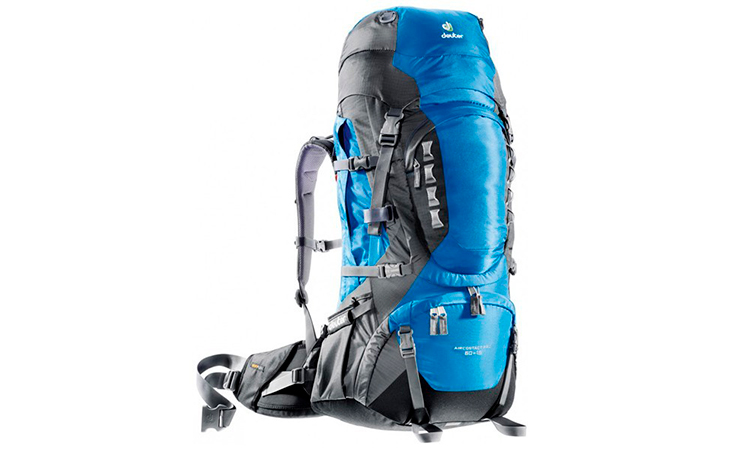 Фотографія Рюкзак Deuter Aircontact PRO 60 + 15 л сіро-синій