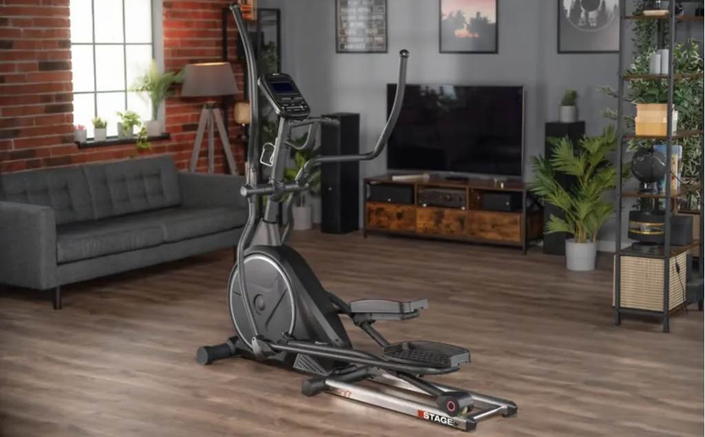 Орбитрек Hop-Sport HS-160CF Stage электромагнитный серый 10