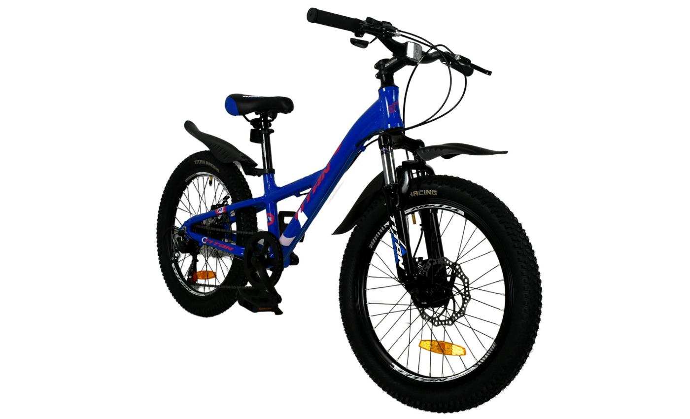 Велосипед Titan CALYPSO 20" рама 10" 2022 Синій Рожевий 2