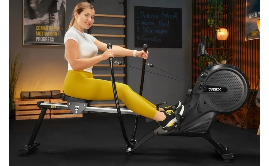 Гребной тренажер Trex Sport APRON TX-880RM аэромагнитный черный 17 Гребной тренажер Trex Sport APRON TX-880RM аэромагнитный черный 17