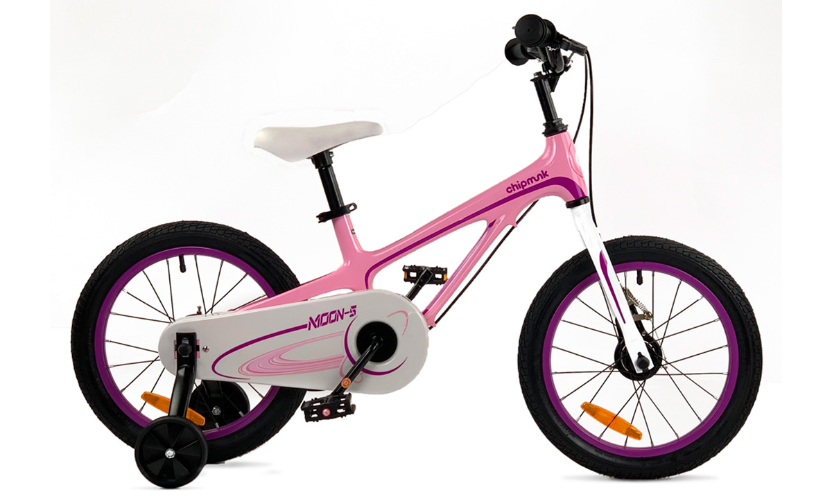 Фотография Велосипед RoyalBaby Chipmunk MOON 18" (2021) 2021 Розовый