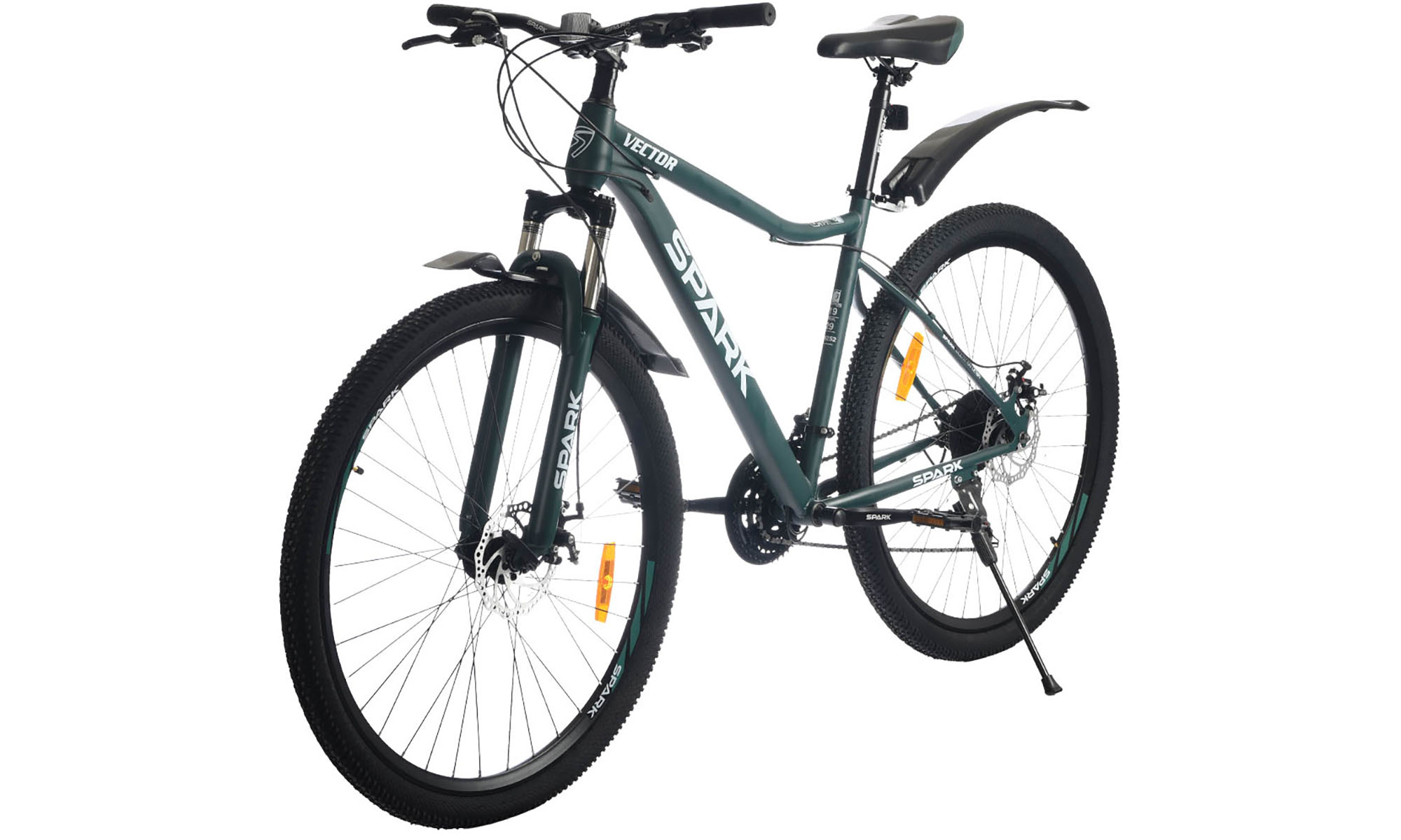 Велосипед SPARK VECTOR 29", размер L, рама 19", год 2026, темно-зеленый 3