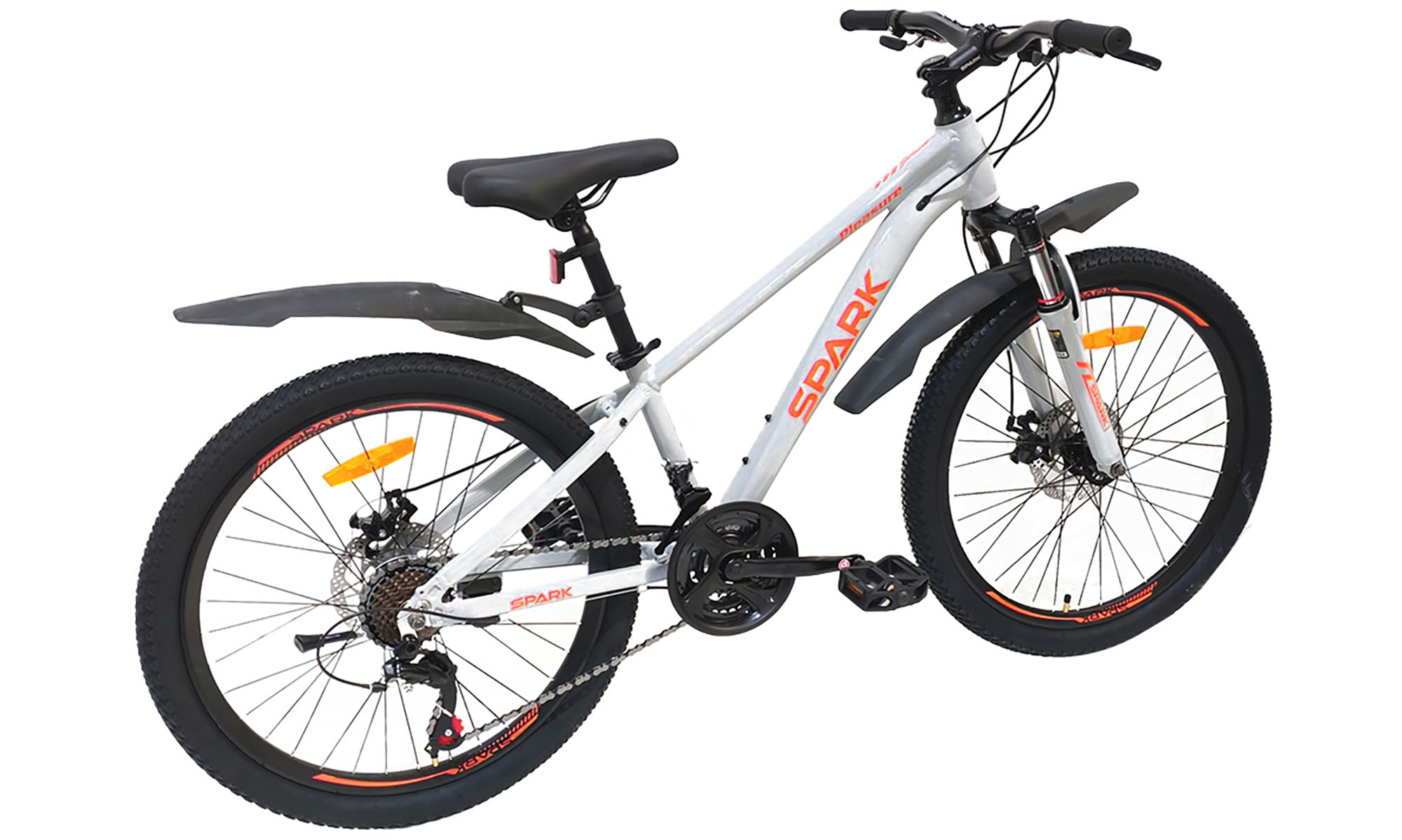 Велосипед SPARK PLEASURE 24", розмір XXS, рама 12", 2025, світло-сірий 2