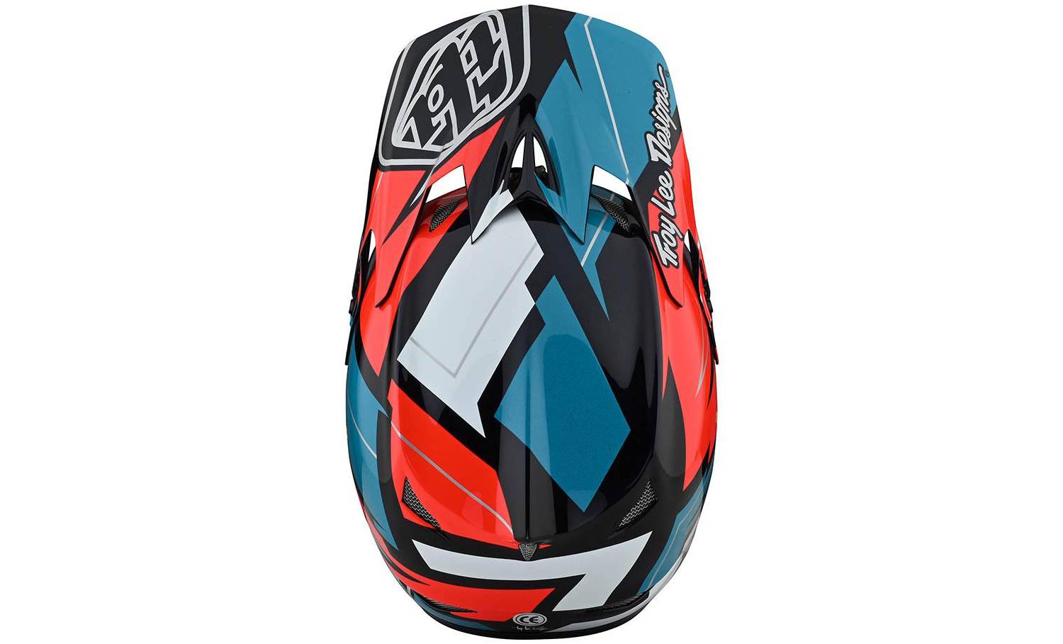 Вело шолом TLD D3 Fiberlite розмір S (54-55 см) Vertigo BLUE/RED 3