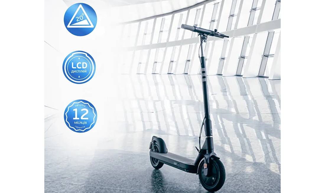 Электросамокат OKAI ES10-NEON Lite 9" 300(600)W, 7.8Ah, NFC, App, черный 11