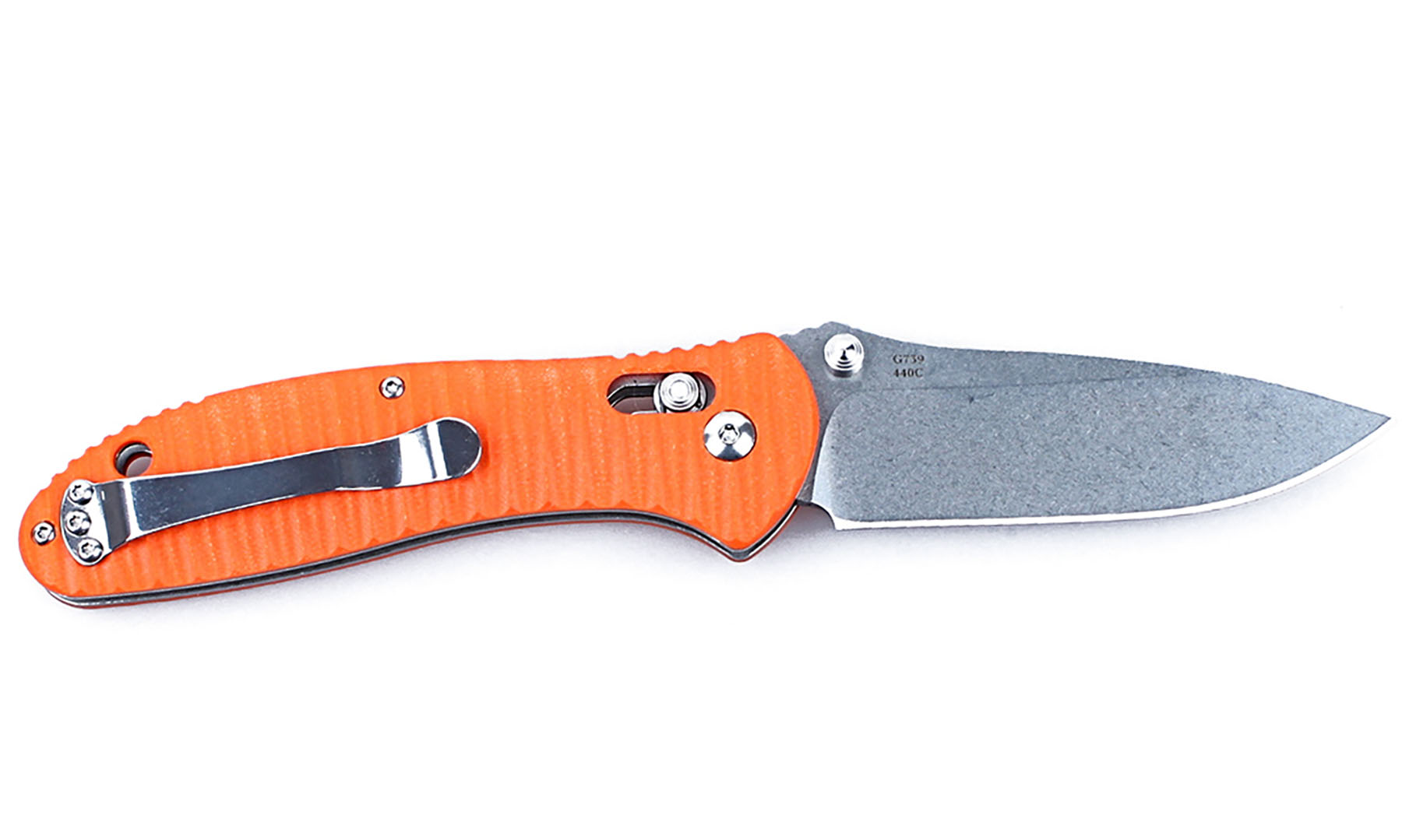 Нож складной Ganzo G7392P-OR оранжевый 4