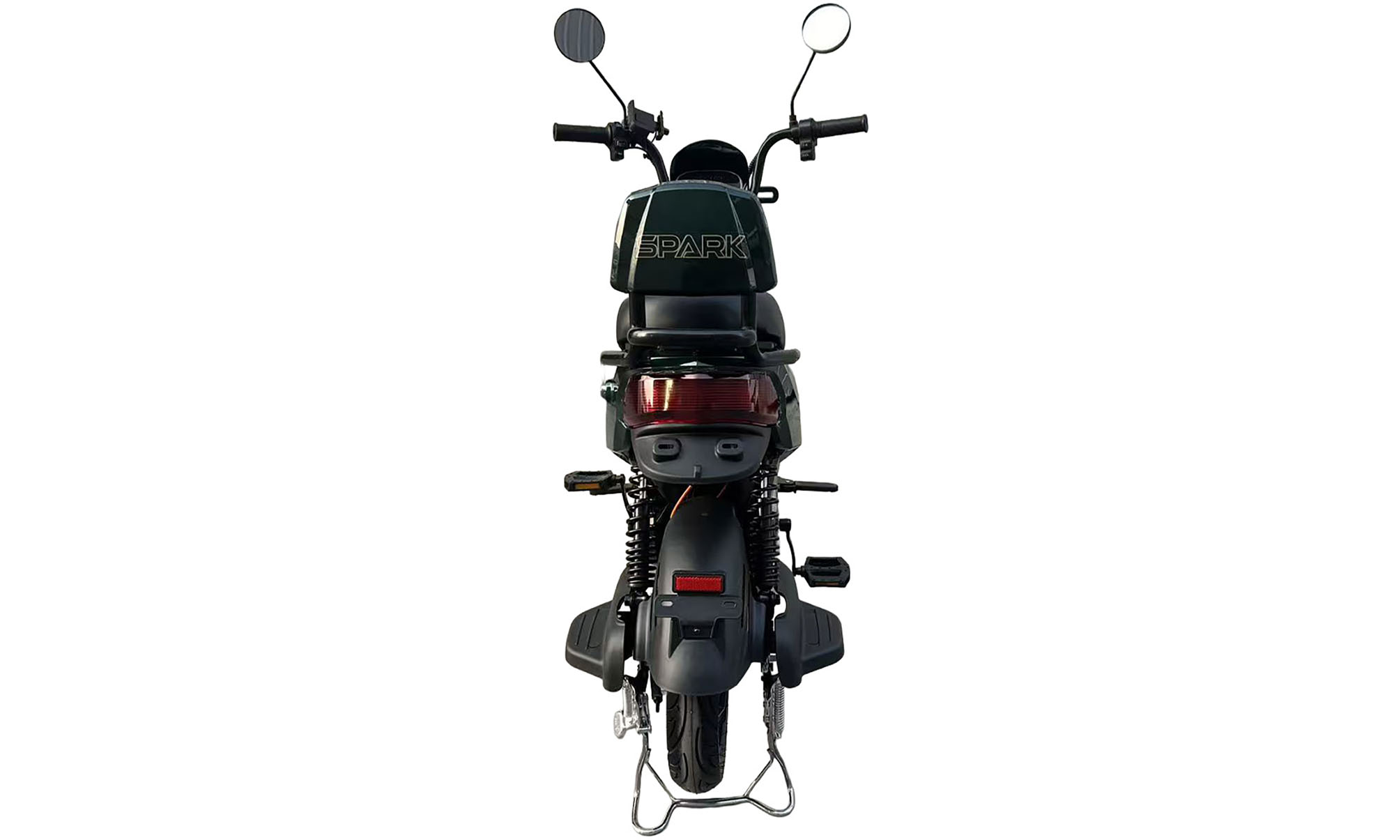Велосипед з електромотором SPARK AMP 14", 48V/800W/25Ah, рік 2026, темно-зелений 4
