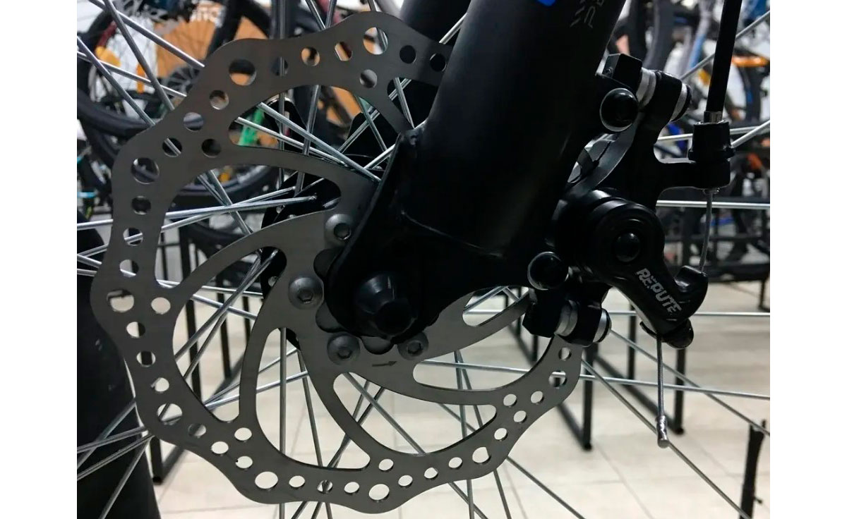 Велосипед Crosser Rally 26" размер М рама 17 2021 Черно-синий 4