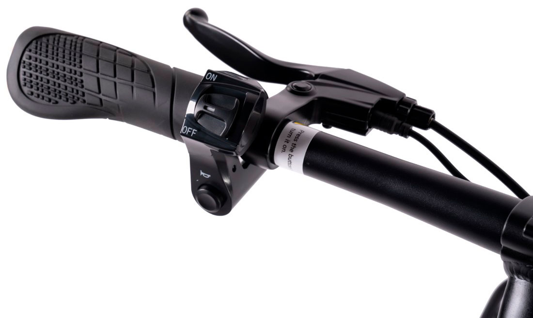 Електровелосипед Kugoo Kirin V1 PRO (350 Вт, 7,5 Ah, 48 В), 20", чорний 8