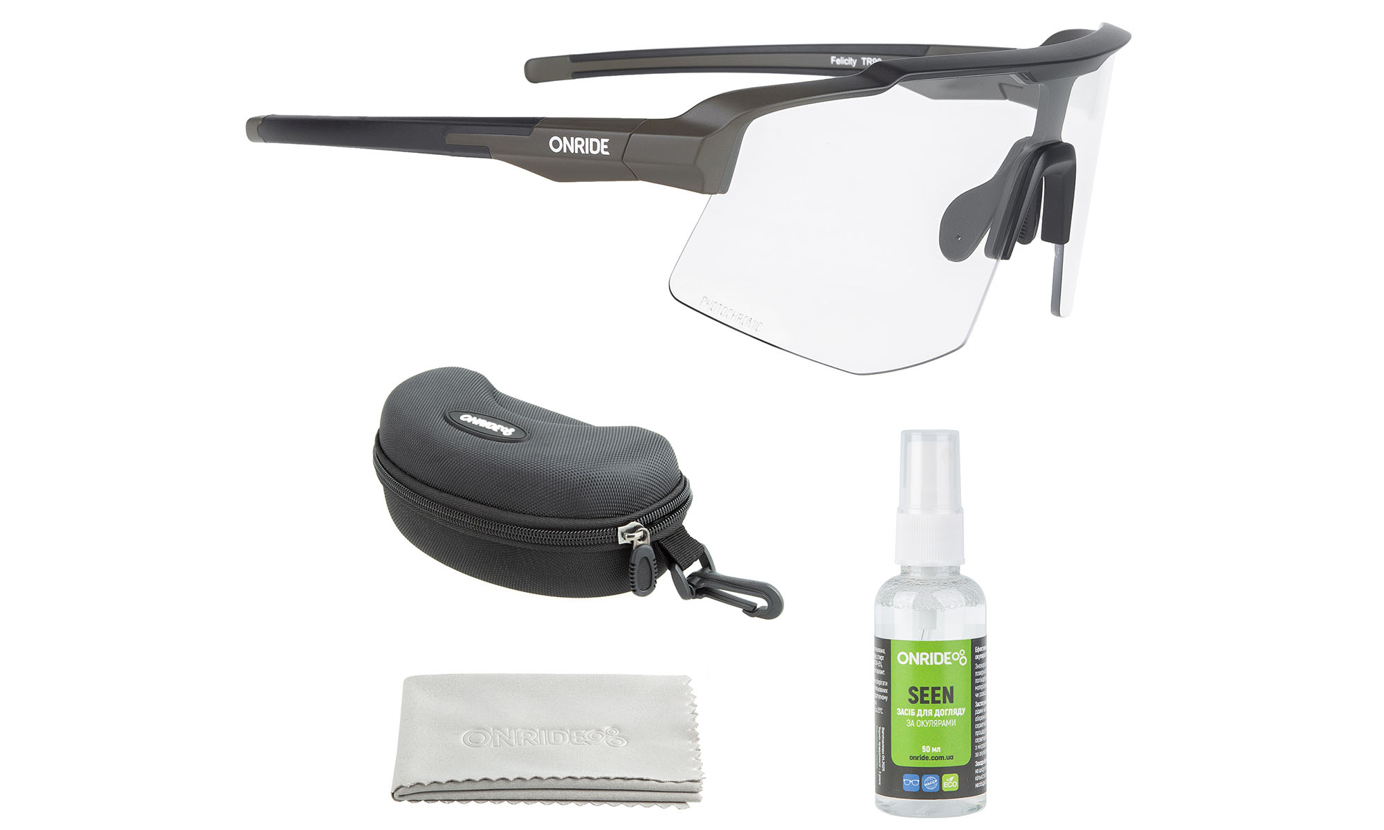 Окуляри ONRIDE Felicity з лінзою Photochromic кат. 0-3 (84-18%), оправа TR90 2 Окуляри ONRIDE Felicity з лінзою Photochromic кат. 0-3 (84-18%), оправа TR90 2