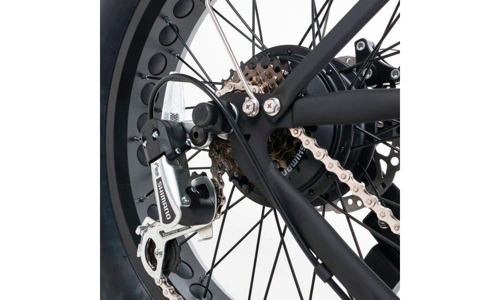 Электрический велосипед фэтбайк Maxxter URBAN MAX 20" 350W  8Ah 48 V зеленый 5