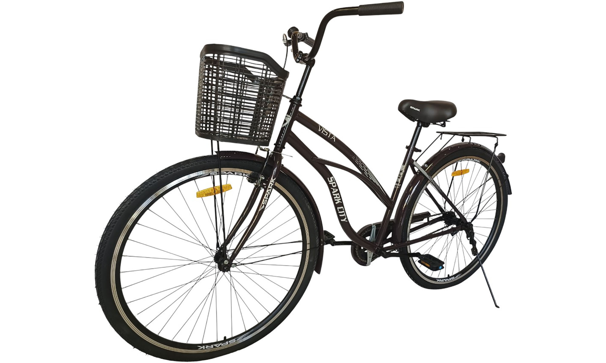 Велосипед SPARK CITY VISTA 28", размер M, рама - 18", год 2026, темно-коричневый 2 Велосипед SPARK CITY VISTA 28", размер M, рама - 18", год 2026, темно-коричневый 2