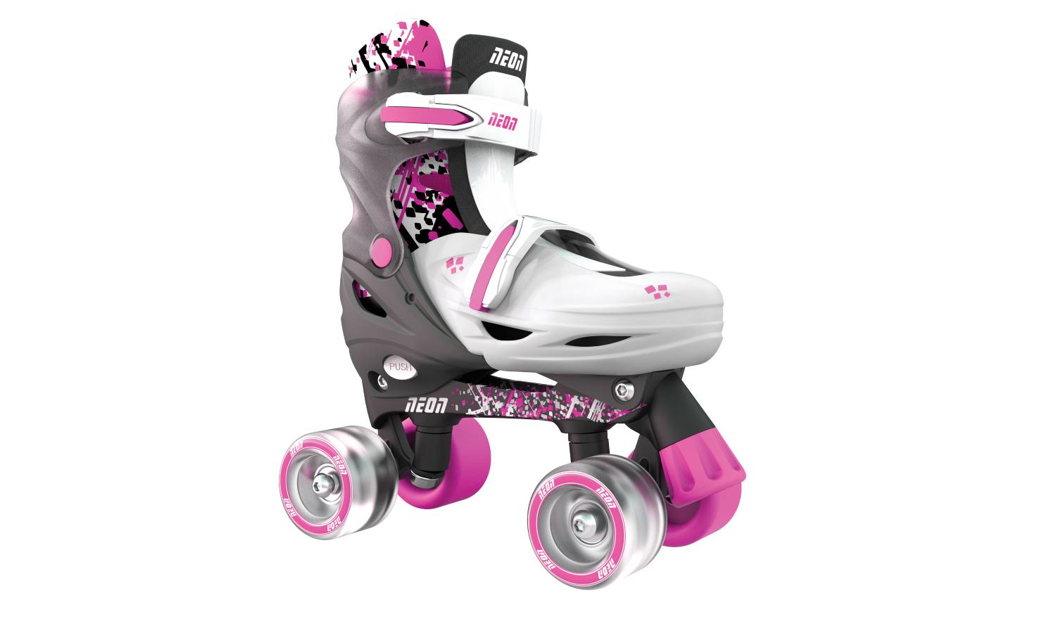 Роликовые коньки Neon Combo, размер 30-33, розовый 3