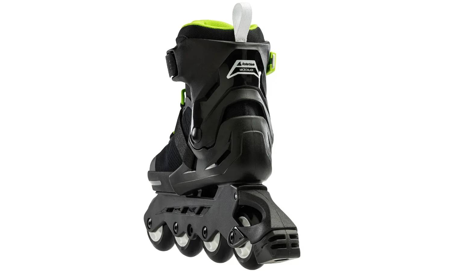 Ролики Rollerblade Microblade 2024 black-green 33-36.5 5