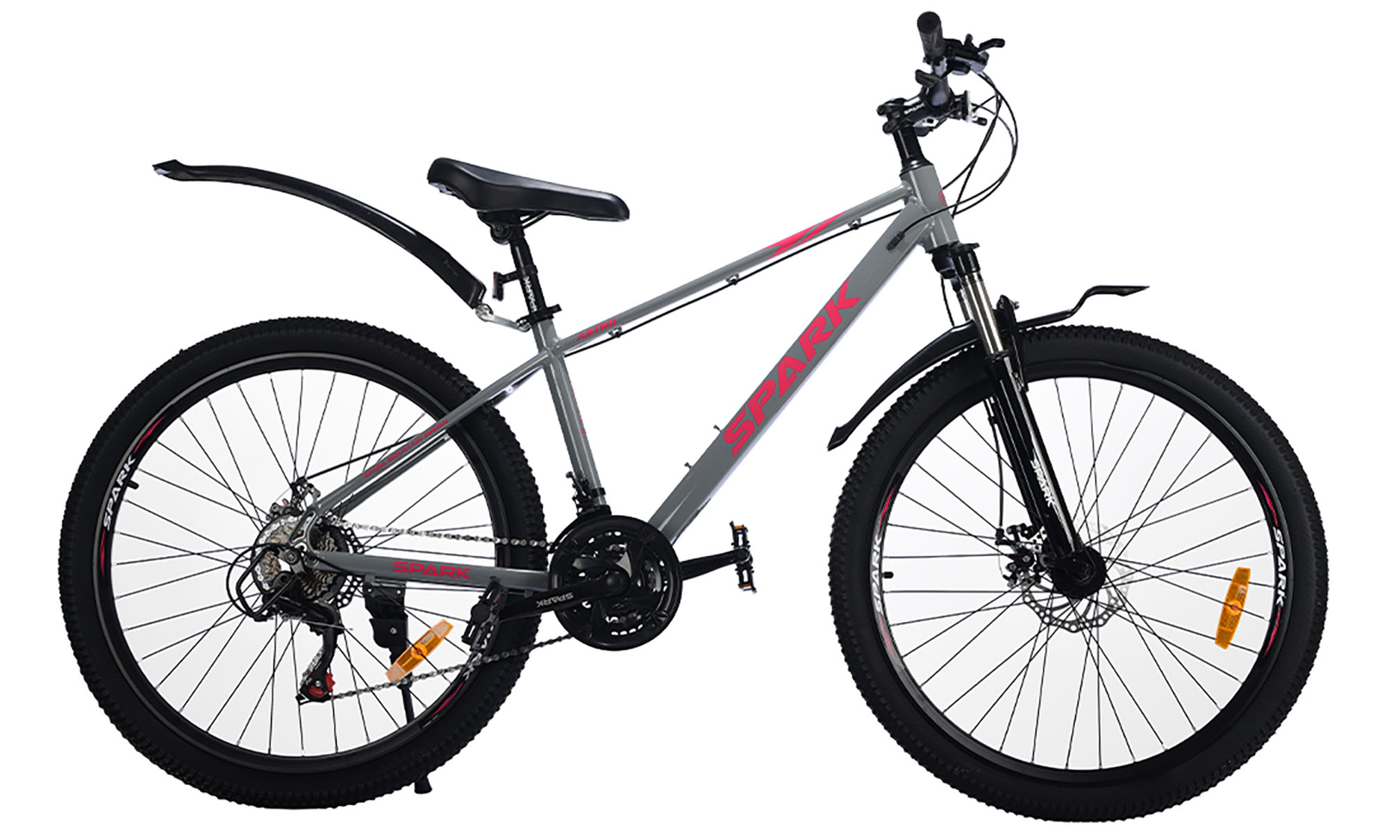 Велосипед SPARK ASTRO 26", размер S, рама 15", год 2025, графитовый 