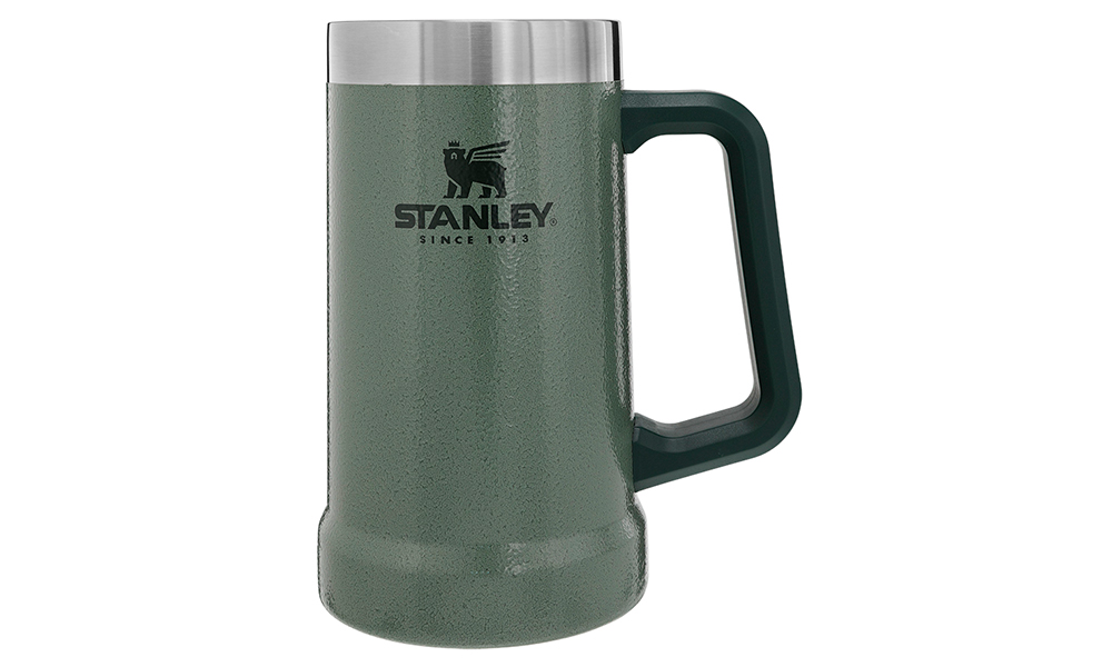 Термокружка пивная Stanley Adventure Stein Hammertone Green 0,7 л зеленый
