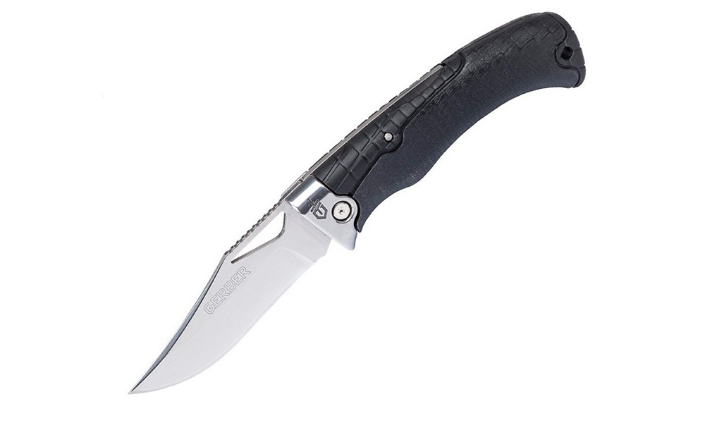 Фотография Складной нож Gerber Gator Premium Sheath Folder Clip Point черный